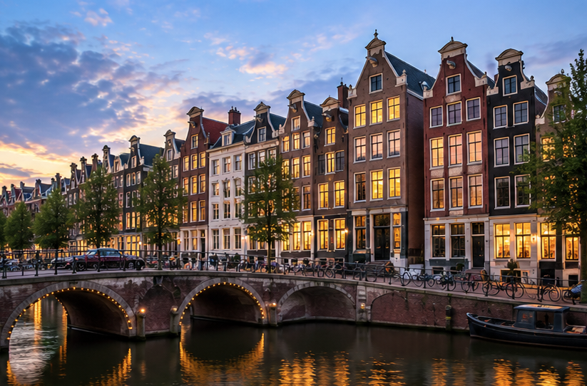 Amsterdamse grachtenpanden